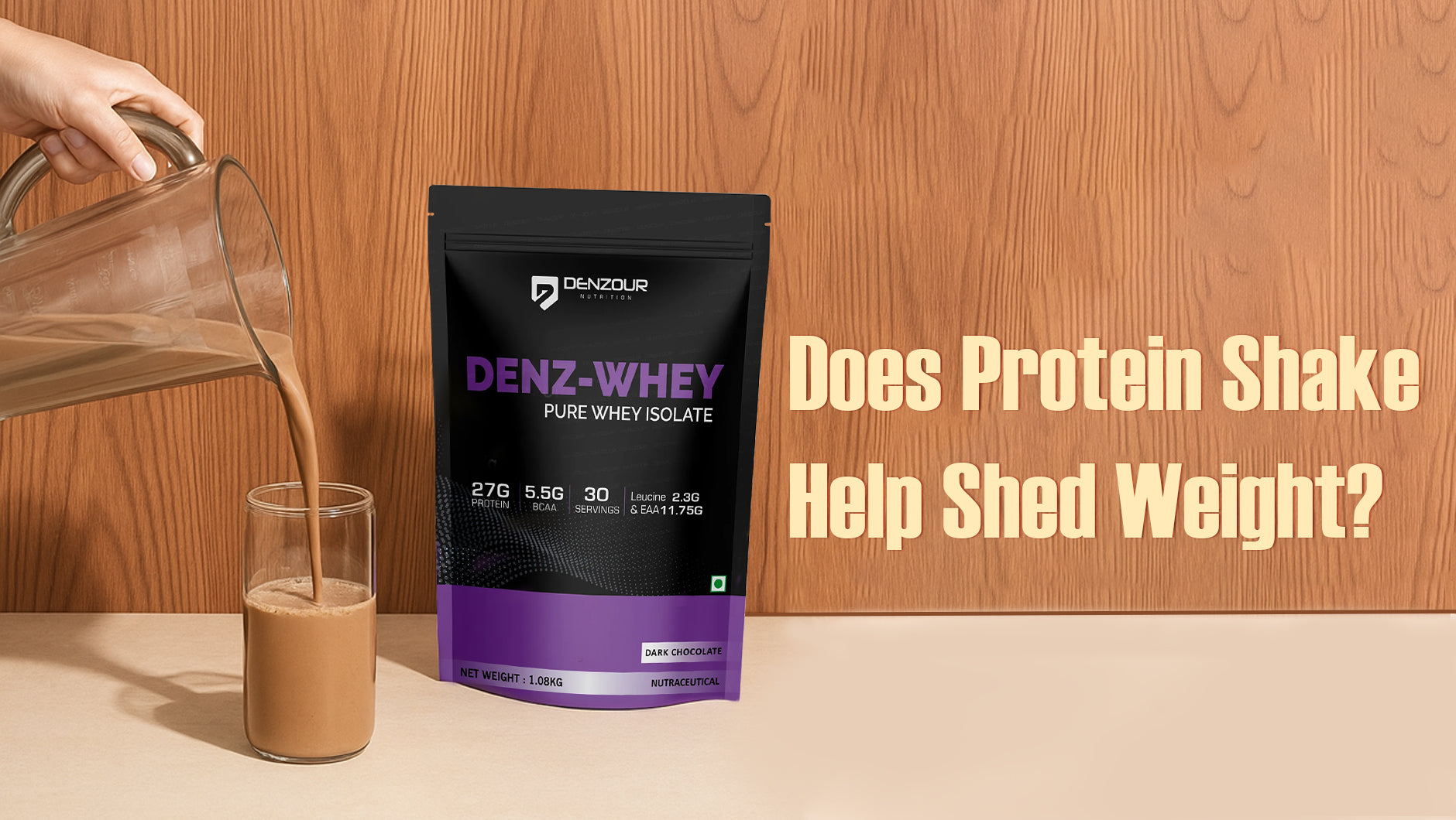 Visual Reference: Does Protein Shake Help Shed Weight
