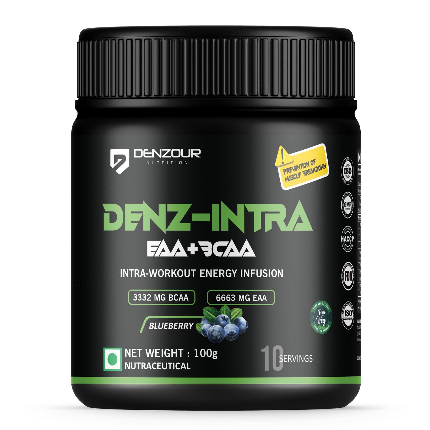 Denz-Intra BCAA+EAA for Better Hydration