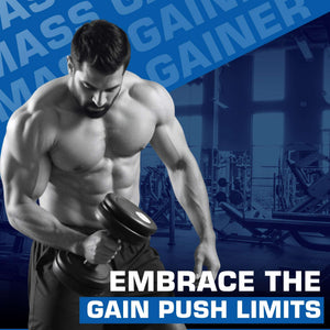 Denzour mass gainer | Chocolate Flavour, 1.5Kg | 38g Carbs & 13g Protein | Per Servings 60g