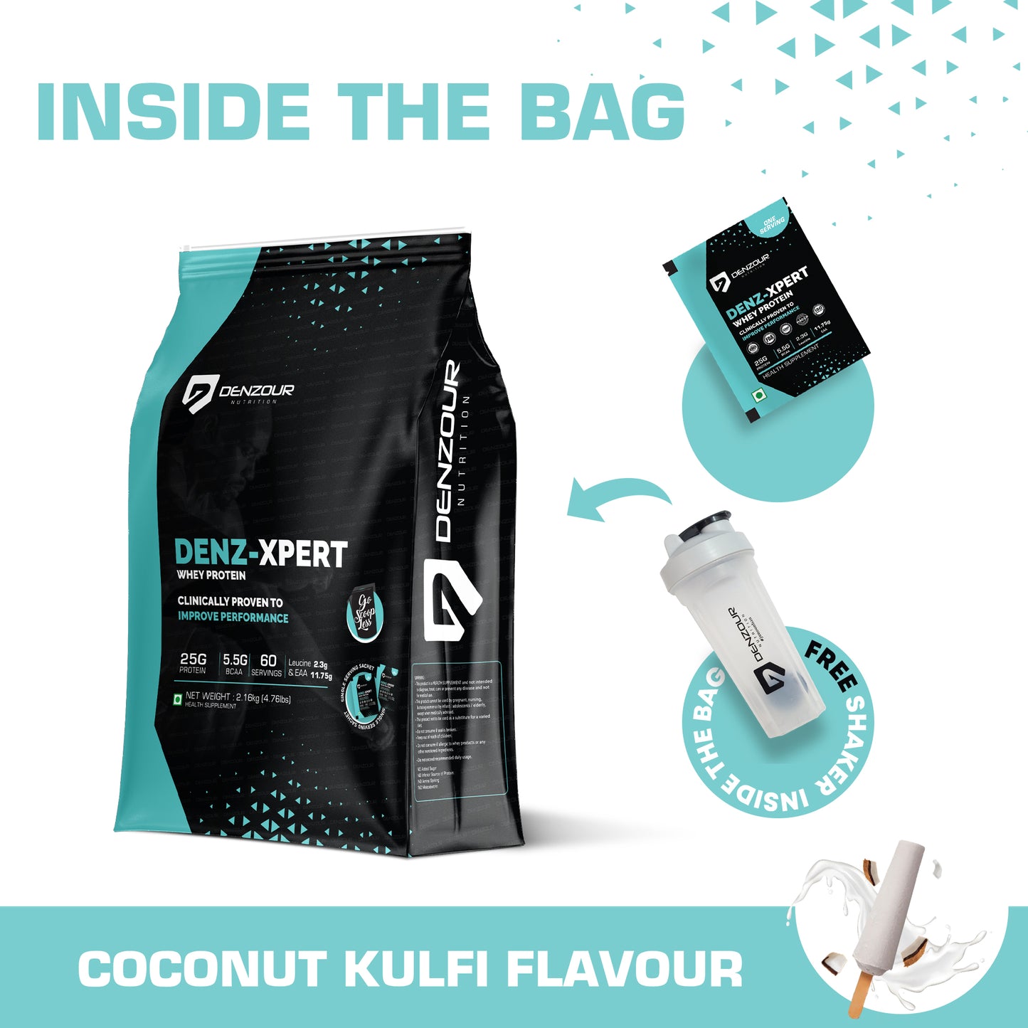 Denz-Xpert Whey Protein - 25G Protein