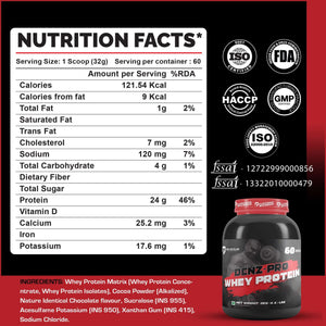 Denz-Pro Whey Protein Certified