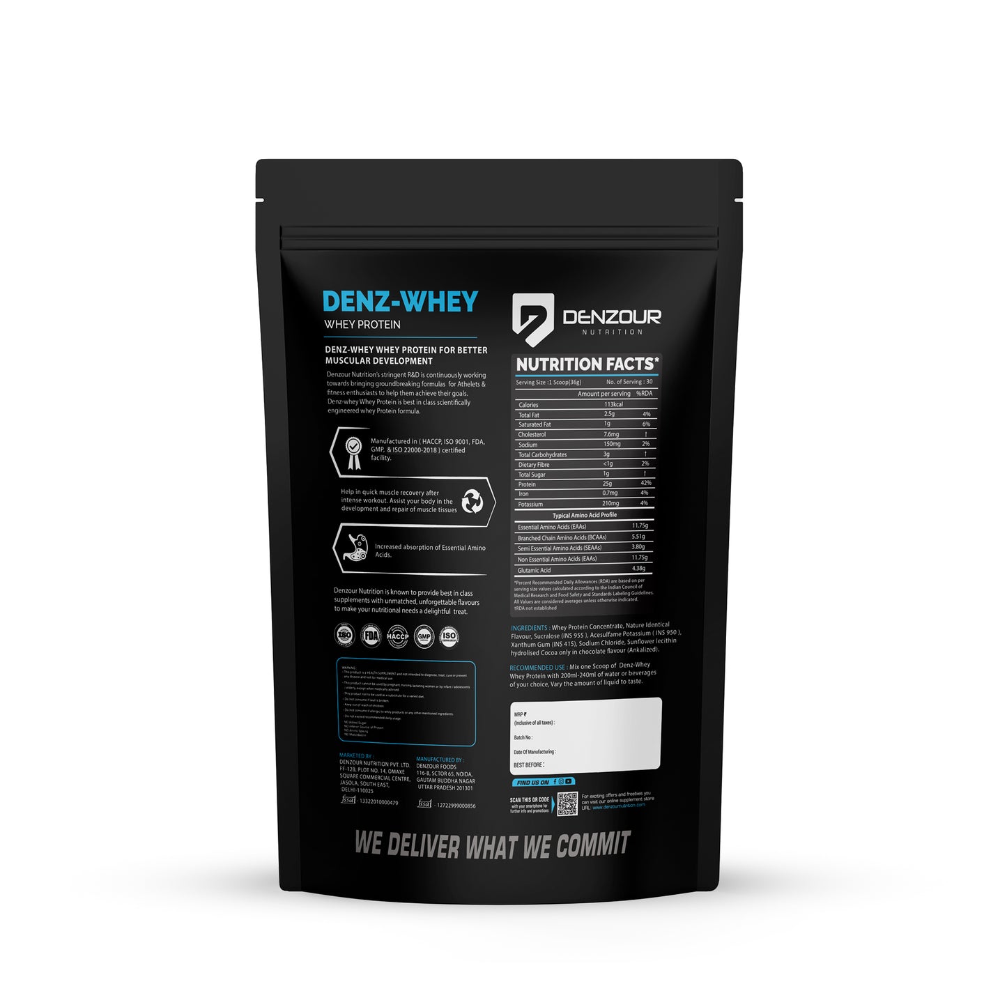 Denz-Whey Protein - 25g