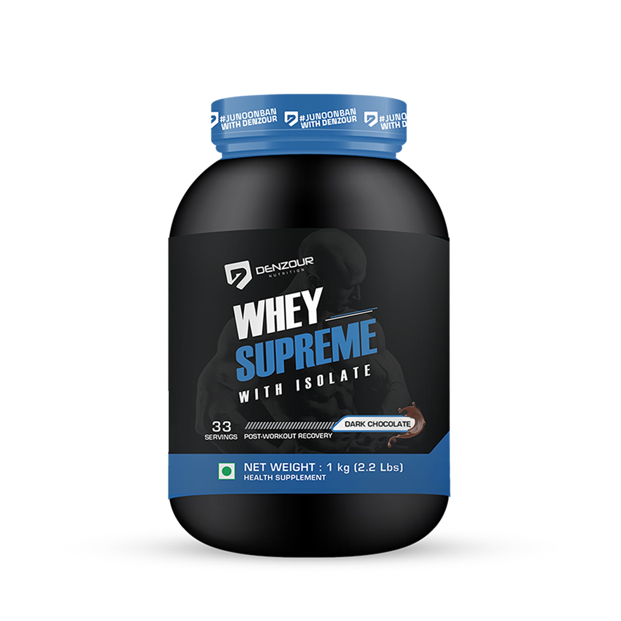 Denzour Whey Supreme With Isolate 1 Kg Pack Denzour Nutrition 8872