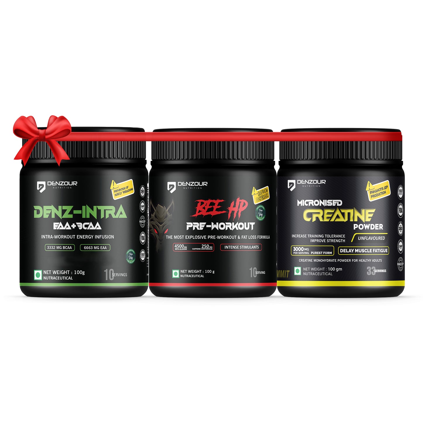 BCAA + Pre Workout + Creatine