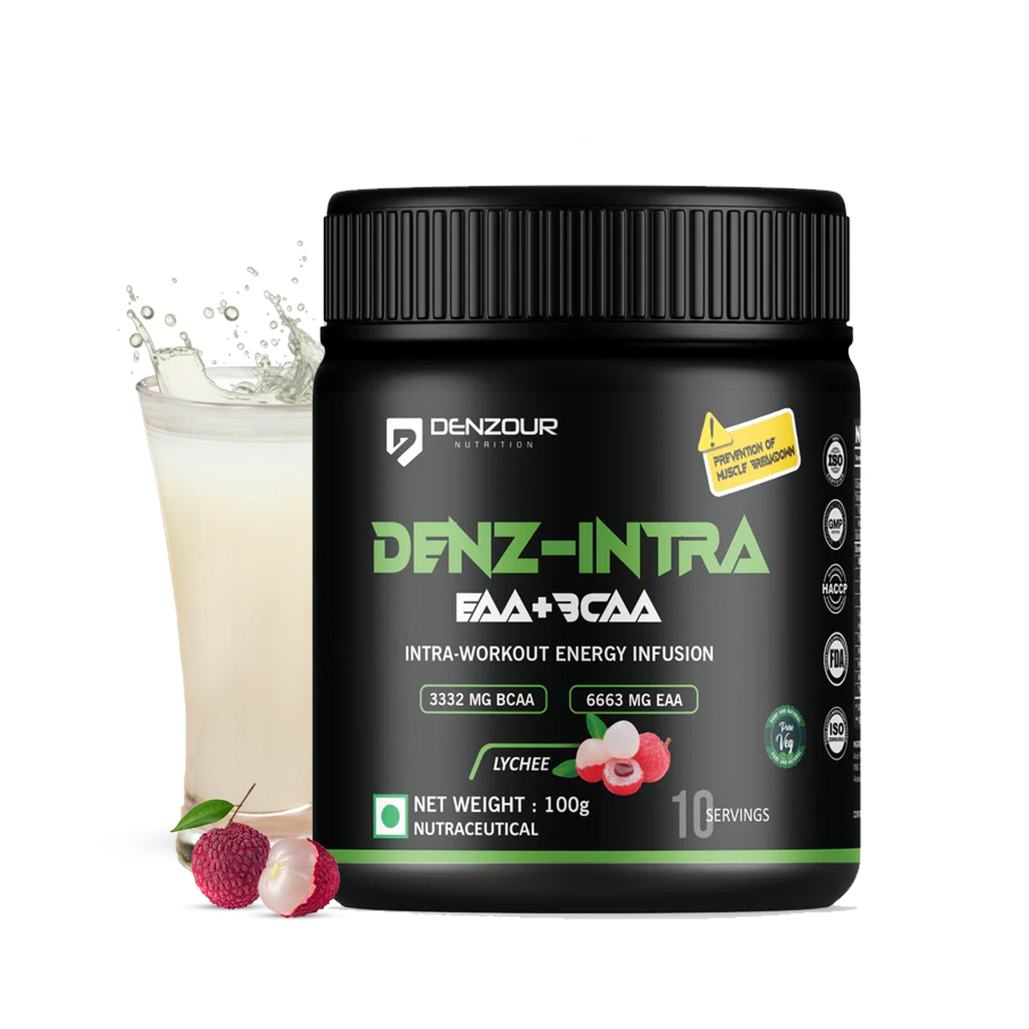 Denz-Intra BCAA+EAA for Better Hydration