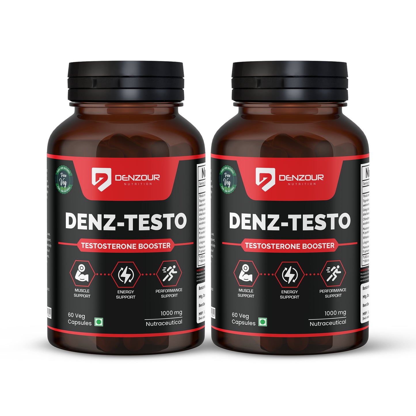 Denzour Nutrition Performance Support with Tribulus – 60 Capsules
