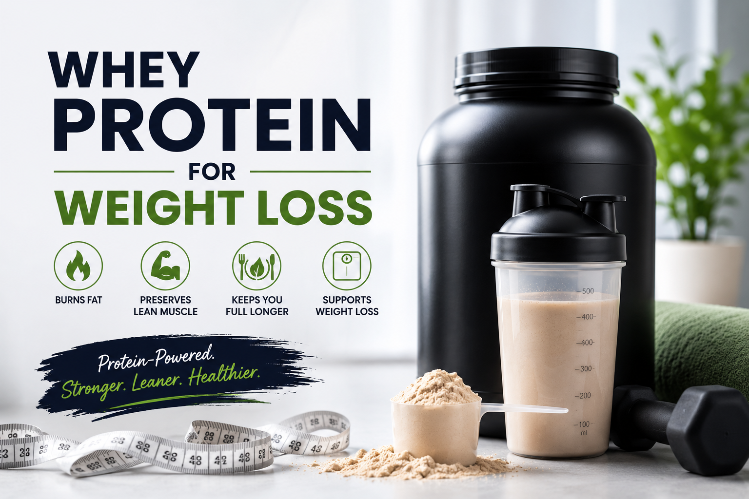 Whey Protein for Weight Loss