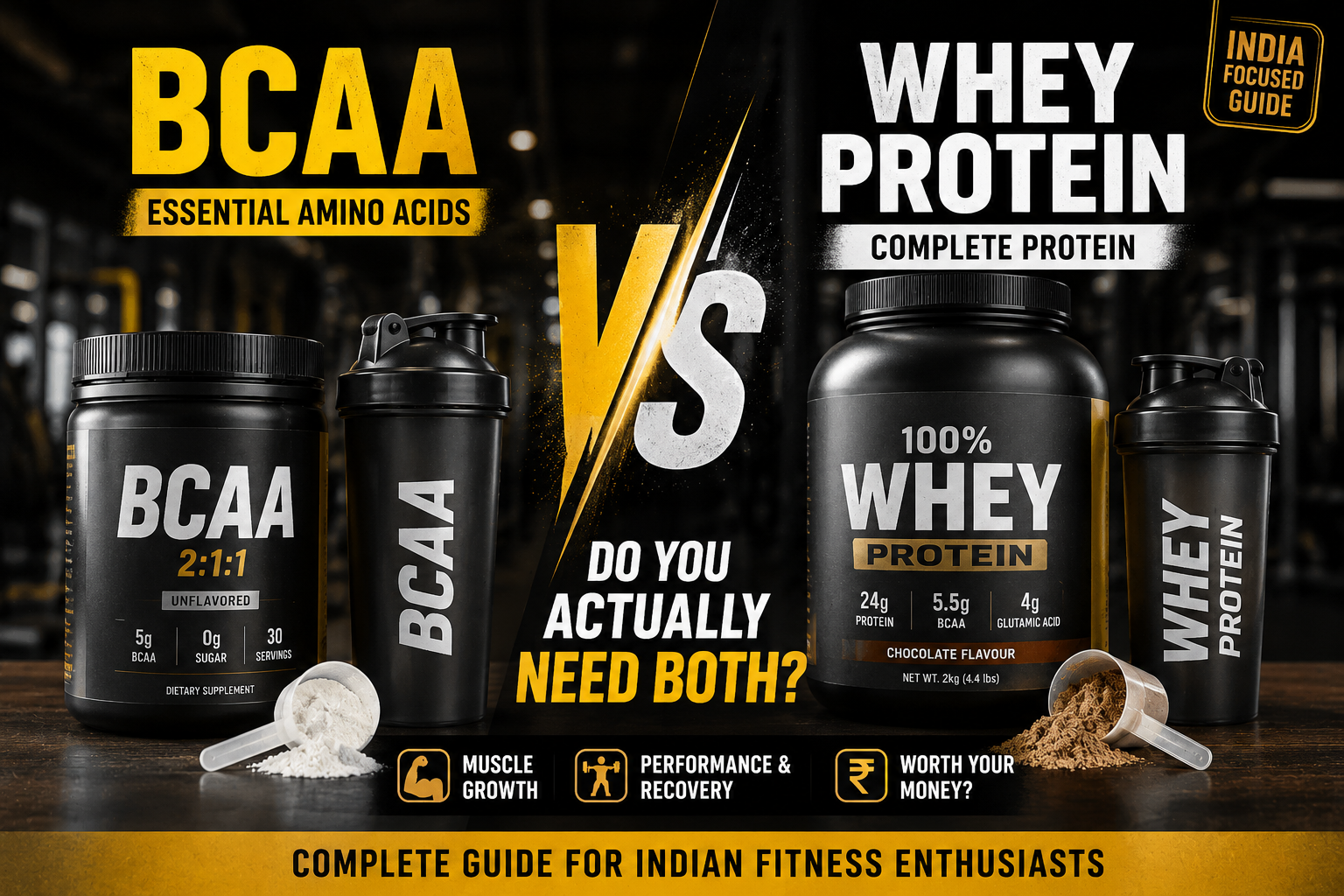 BCAA vs Whey Protein