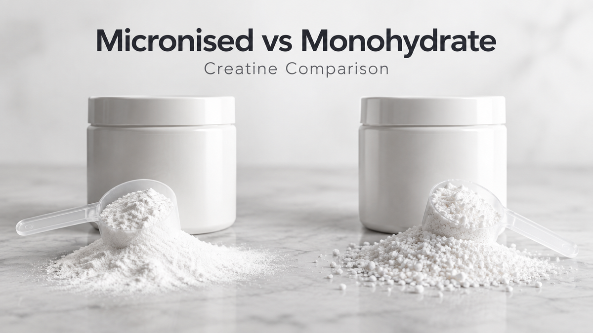 Micronised Creatine vs Creatine Monohydrate: What Is the Difference?