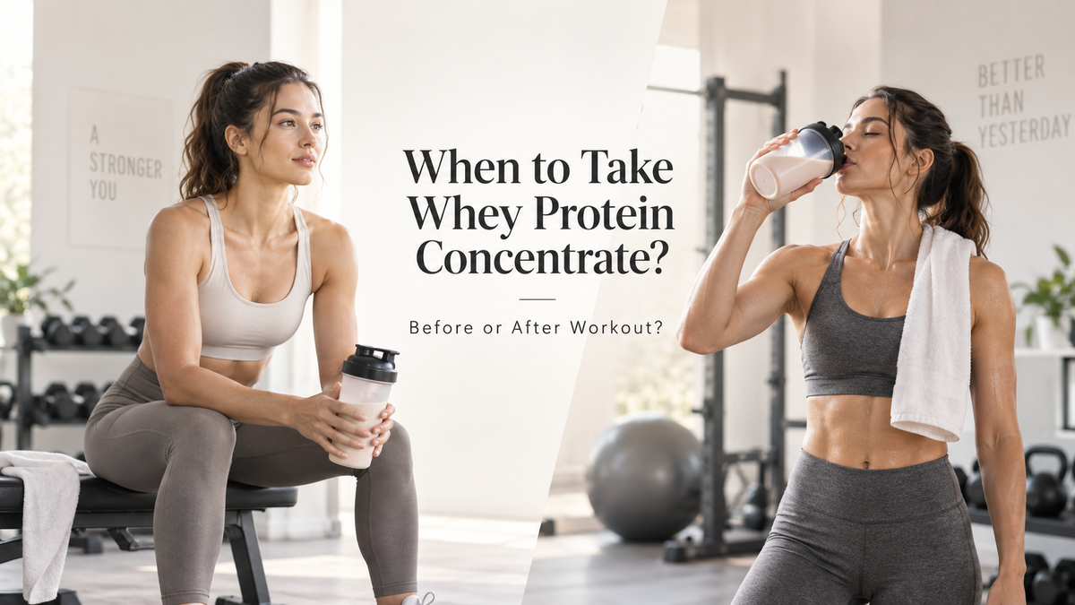 When to Take Whey Protein Concentrate: Before or After Workout?