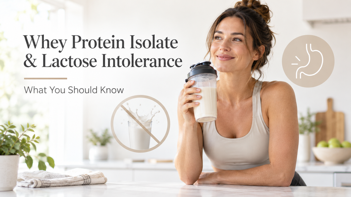 Whey Protein Isolate and Lactose Intolerance: What You Should Know
