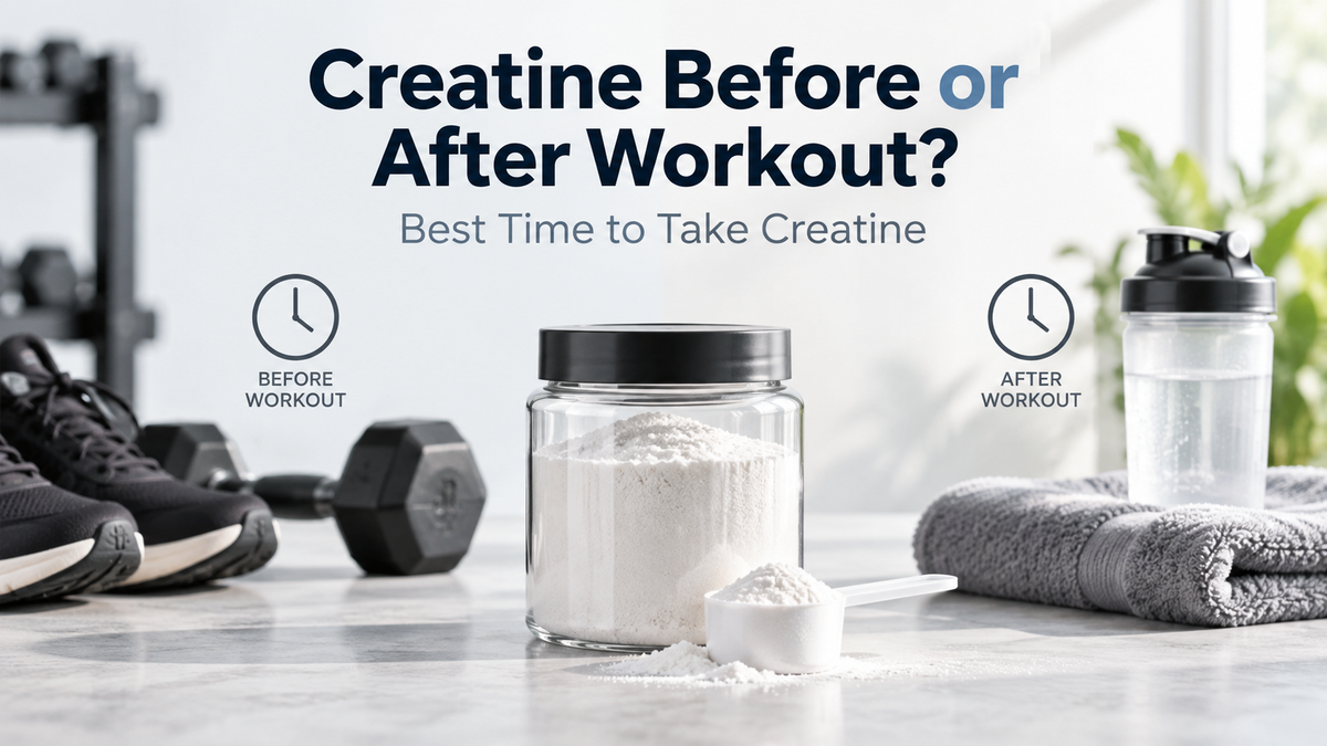 Creatine Before or After Workout? What Actually Matters