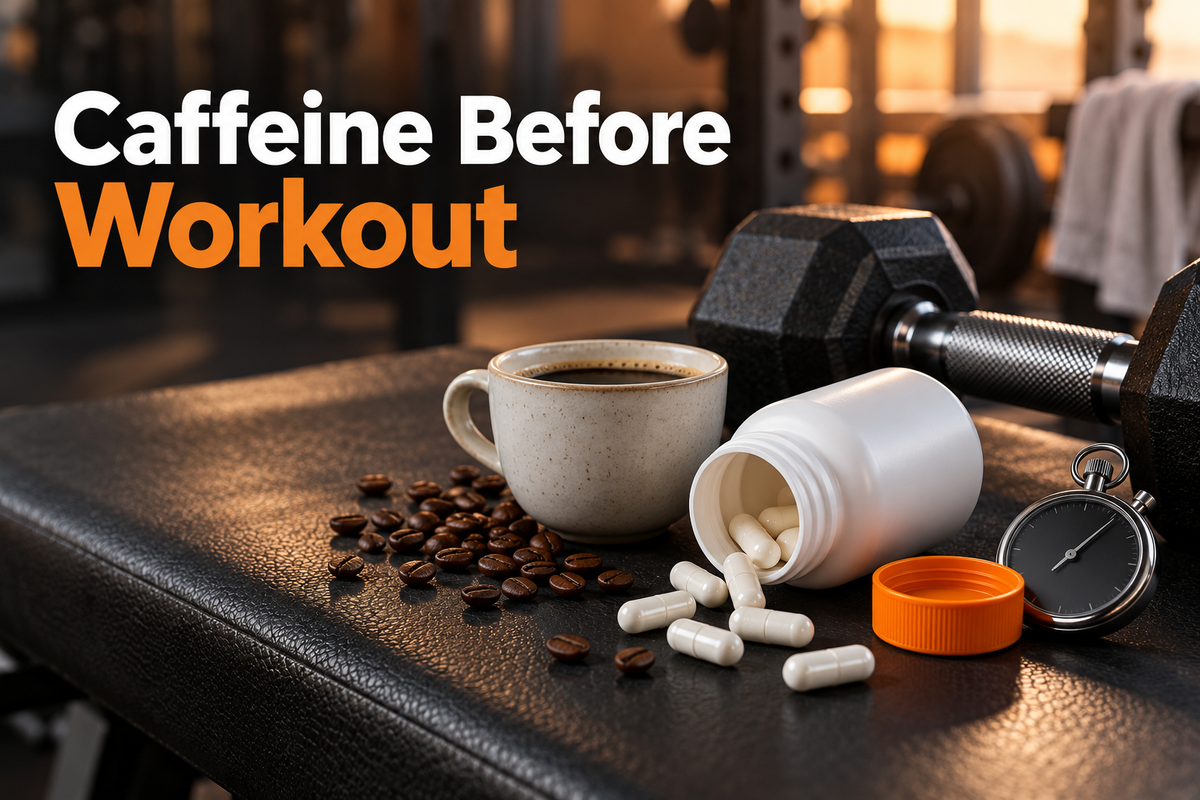 Caffeine Tablets Before Workout: Dosage, Timing, Benefits and Side Effects