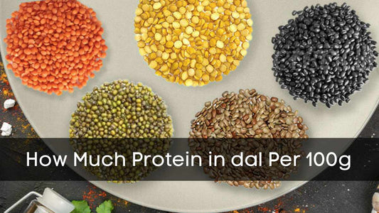 Protein in dal Per 100g