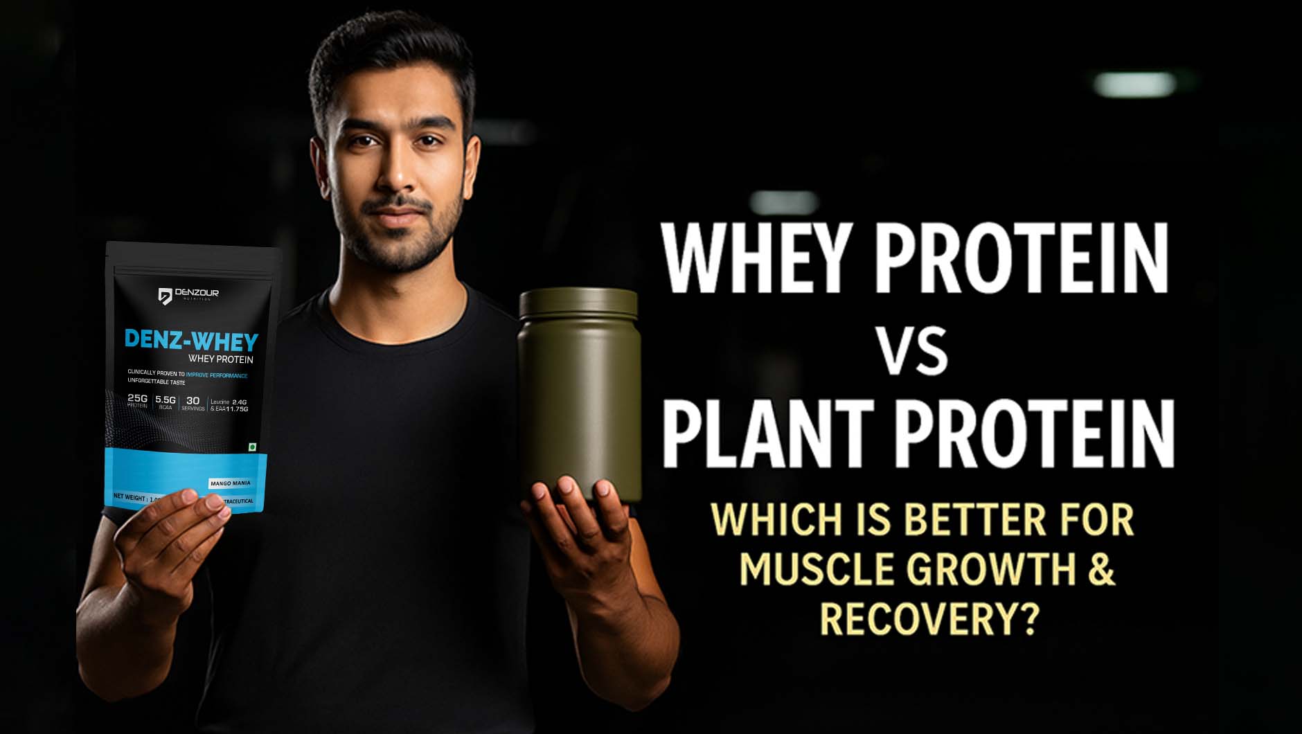 whey protein vs plant protein