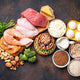 high protein Indian diet plan for muscle gain"