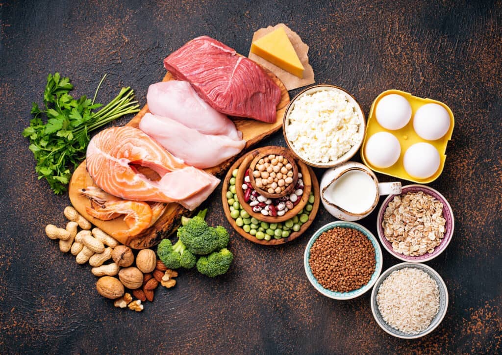 high protein Indian diet plan for muscle gain"