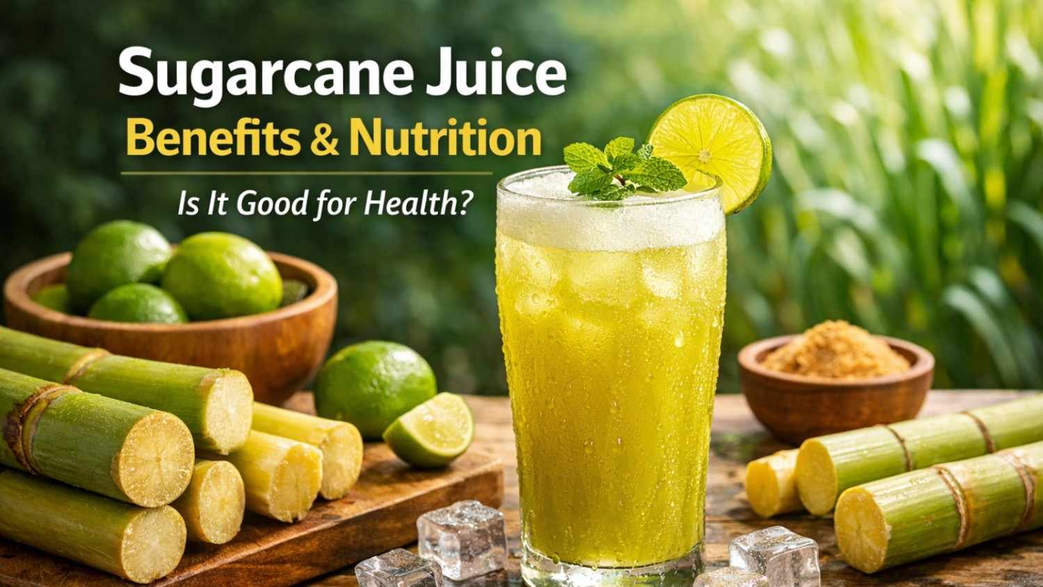Sugarcane Juice Benefits and Nutritional Value: Complete Health Guide