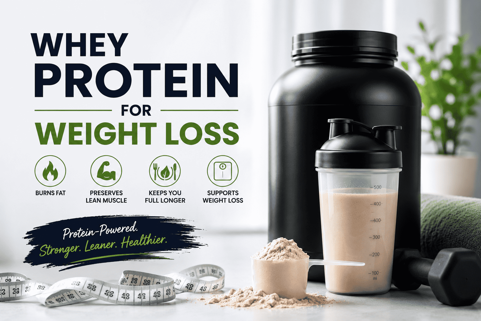 Whey Protein for Weight Loss