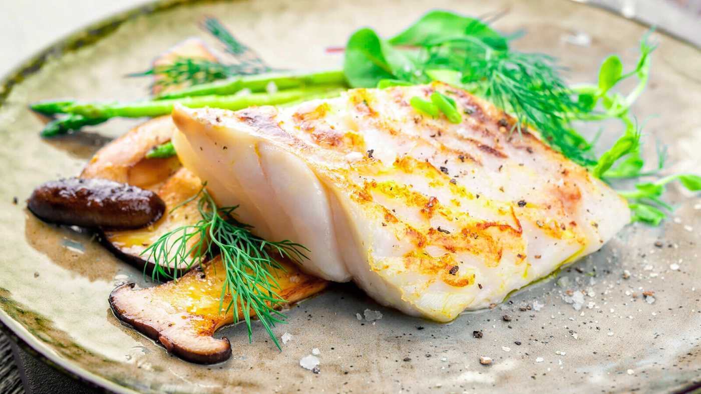 protein in fish per 100g