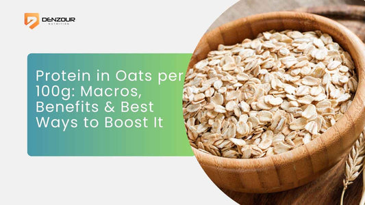 protein in oats per 100g