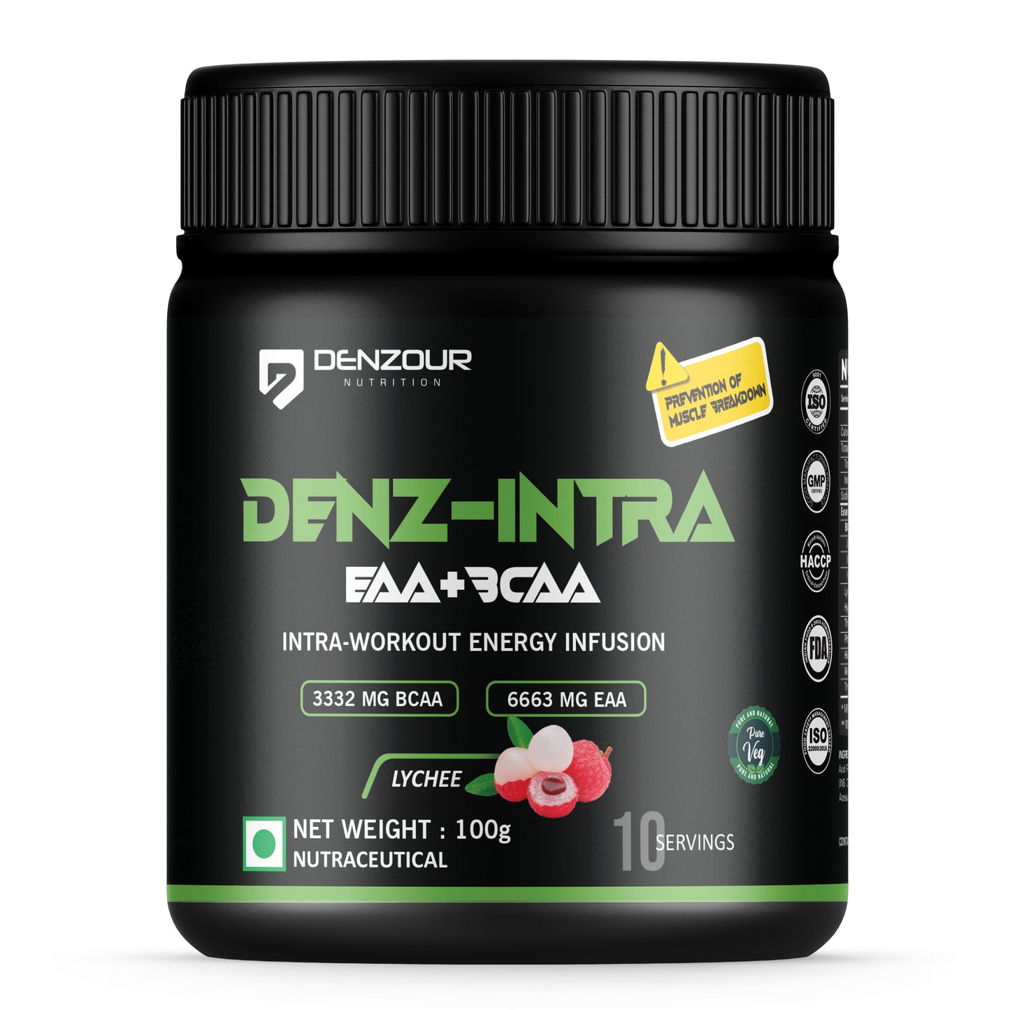 Denz-Intra BCAA+EAA for Better Hydration