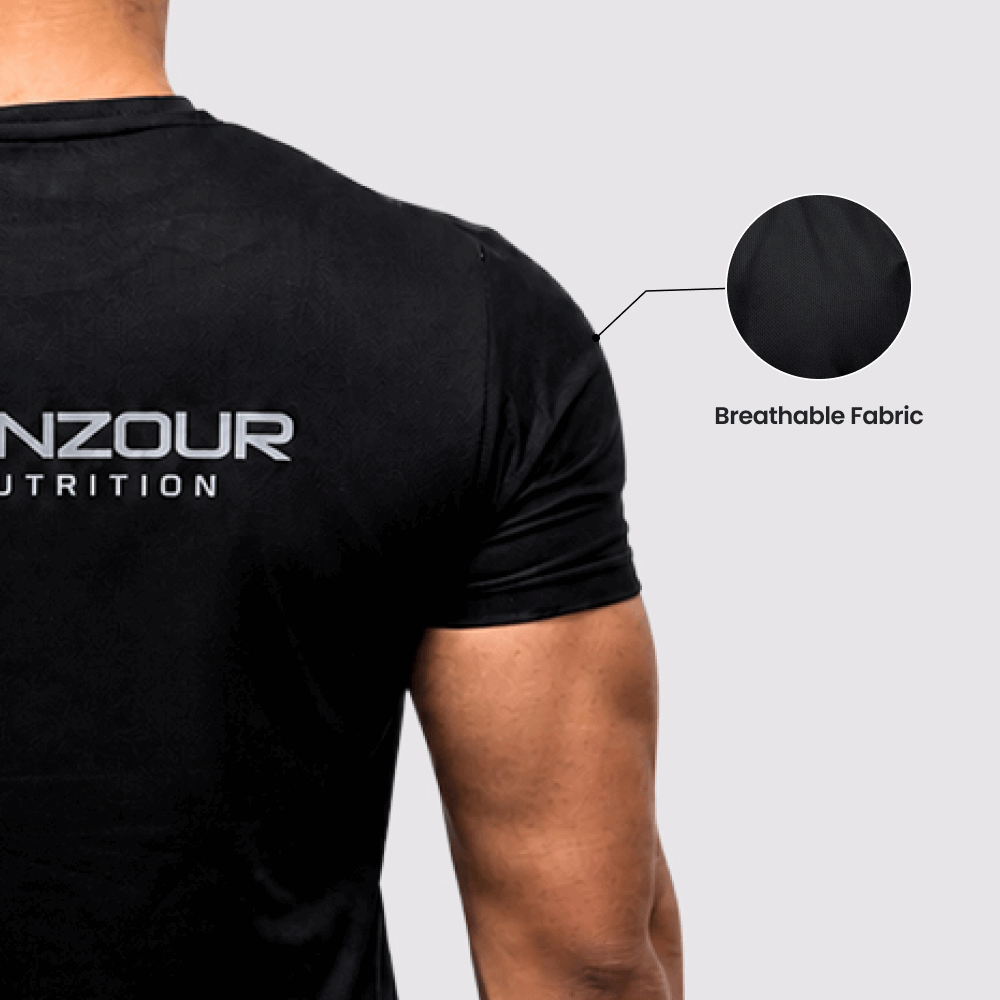 Denzour Nutrition T-Shirt for Gym, Fitness & Daily Lifestyle Wear