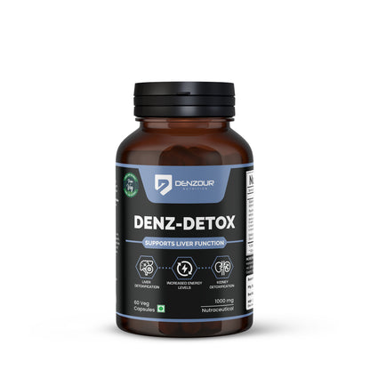 Denzour Nutrition Liver Detox - 60 Capsules