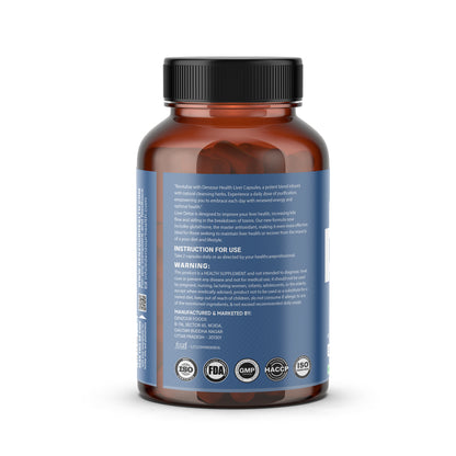 Denzour Health Liver Detox - 60 Capsules
