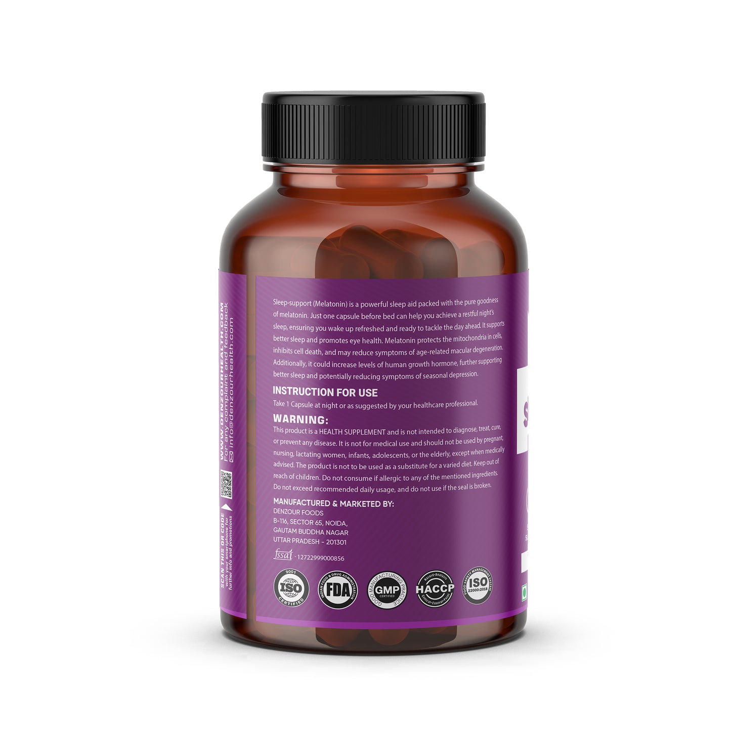 Denzour Health Sleep Support - 60 Capsules