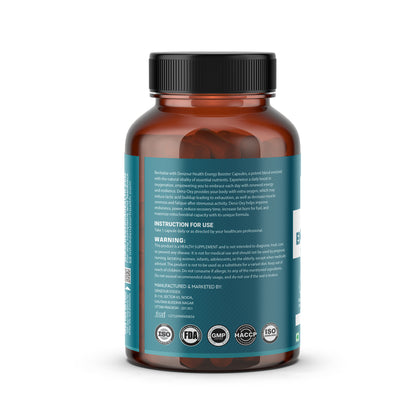 Denzour Health Energy Booster - 60 Capsules