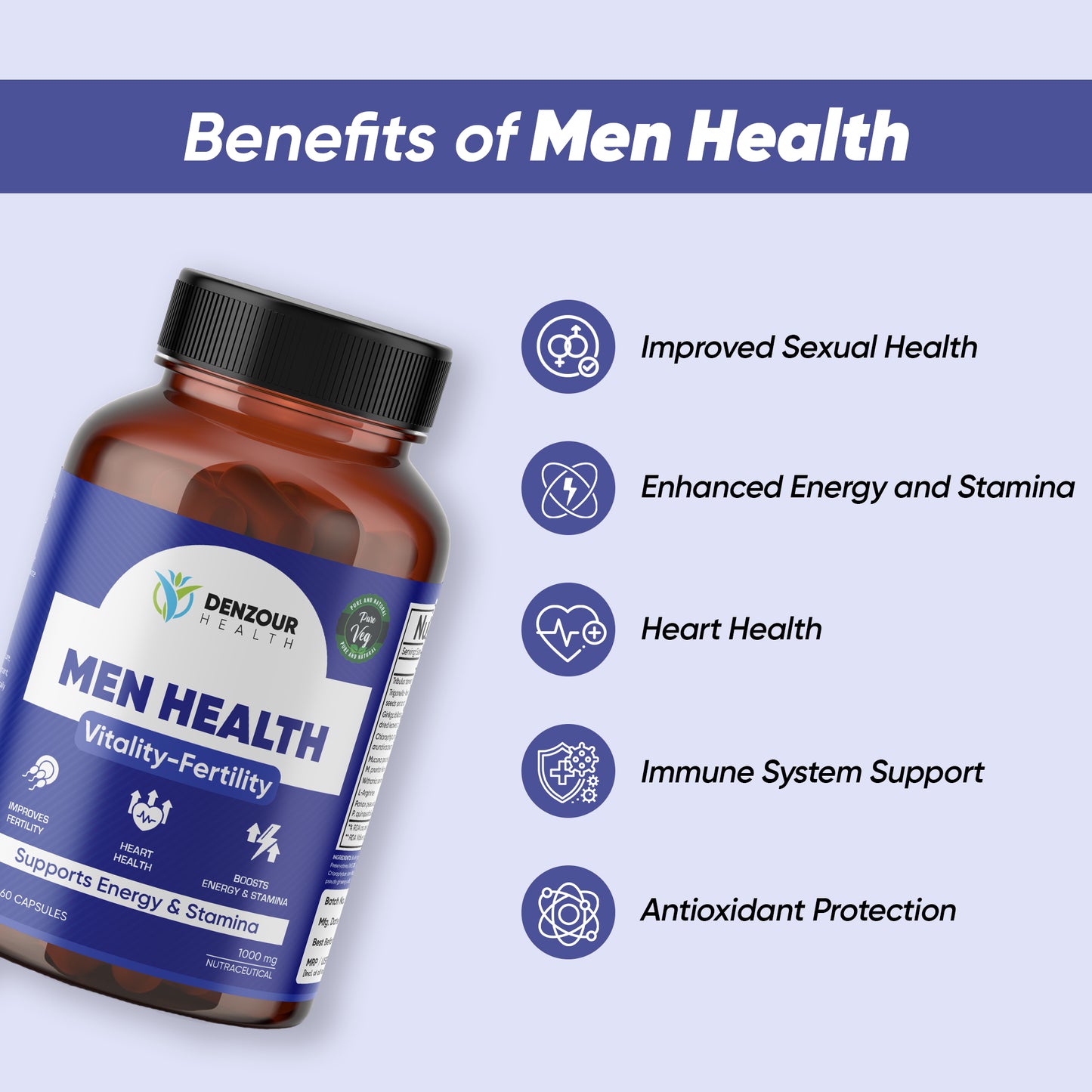 Denzour Health Men Health - 60 Capsules