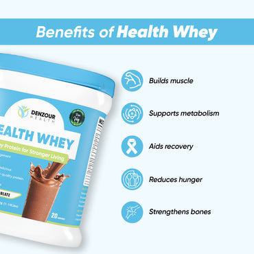 Denzour Health Whey Protein - 500g