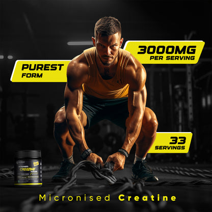 Denzour Nutrition Bee-HP Preworkout + Micronised Creatin Combo - 100g