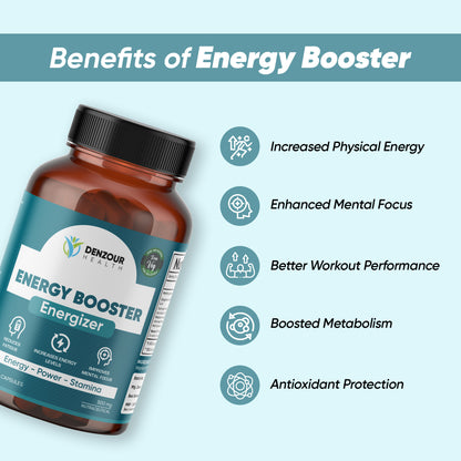 Denzour Health Energy Booster - 60 Capsules