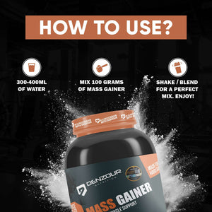 Denzour Mass Gainer - How To Use 