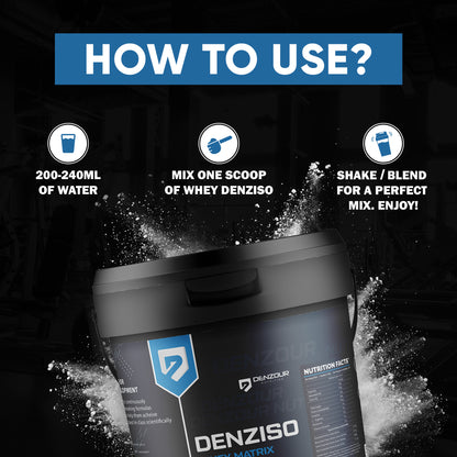 Denziso Whey Matrix Protein - 4Kg