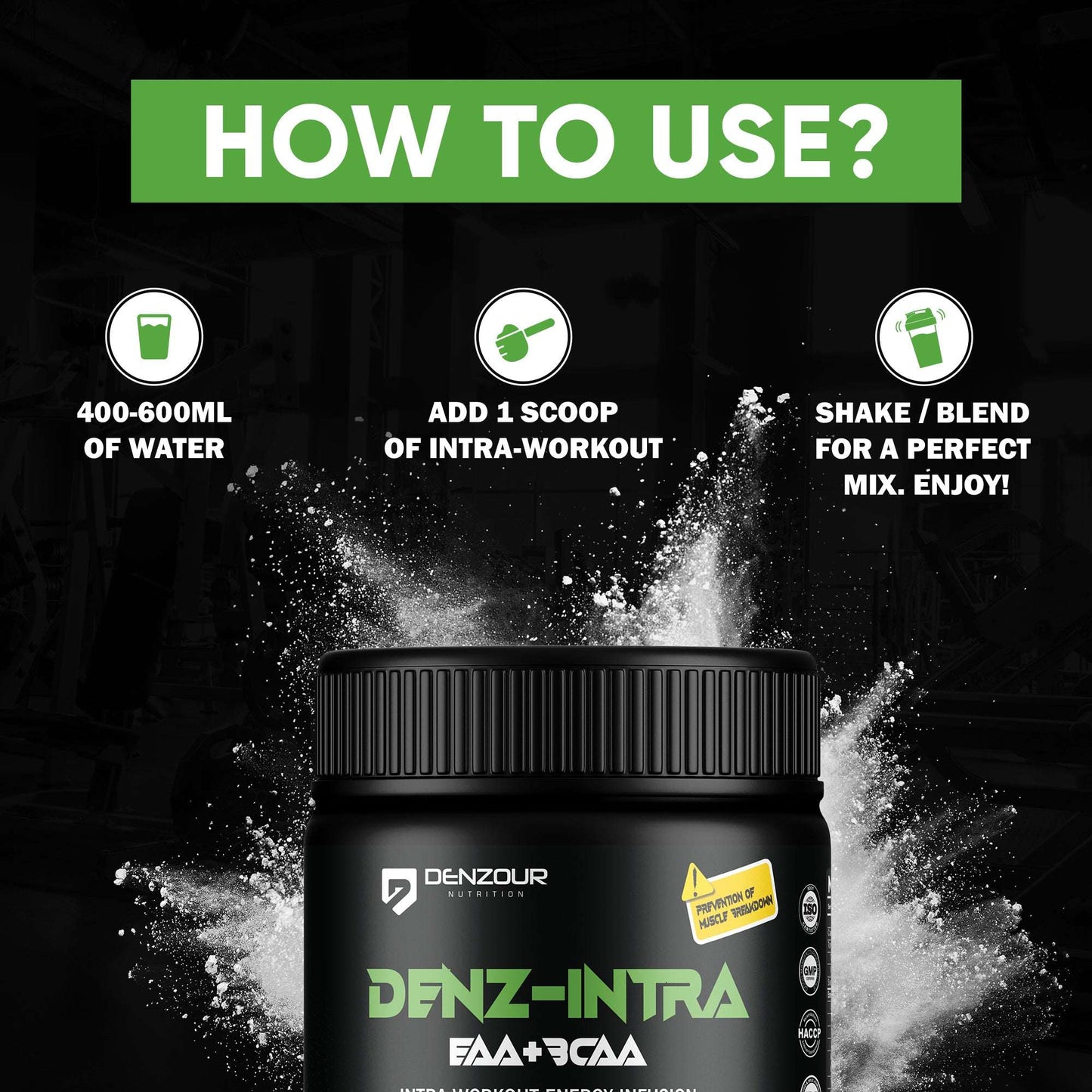 Denzour Denz-Intra supplement ( EAA + BCAA )