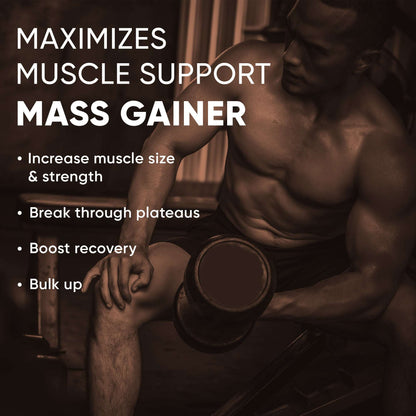 Denzour Mass Gainer 3Kg Muscle Support