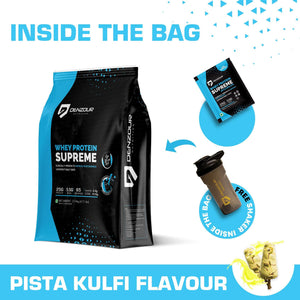 Denzour Whey Protein Supreme- 25g Protein | 2.14kg (4.71 Lb) & Servings 65