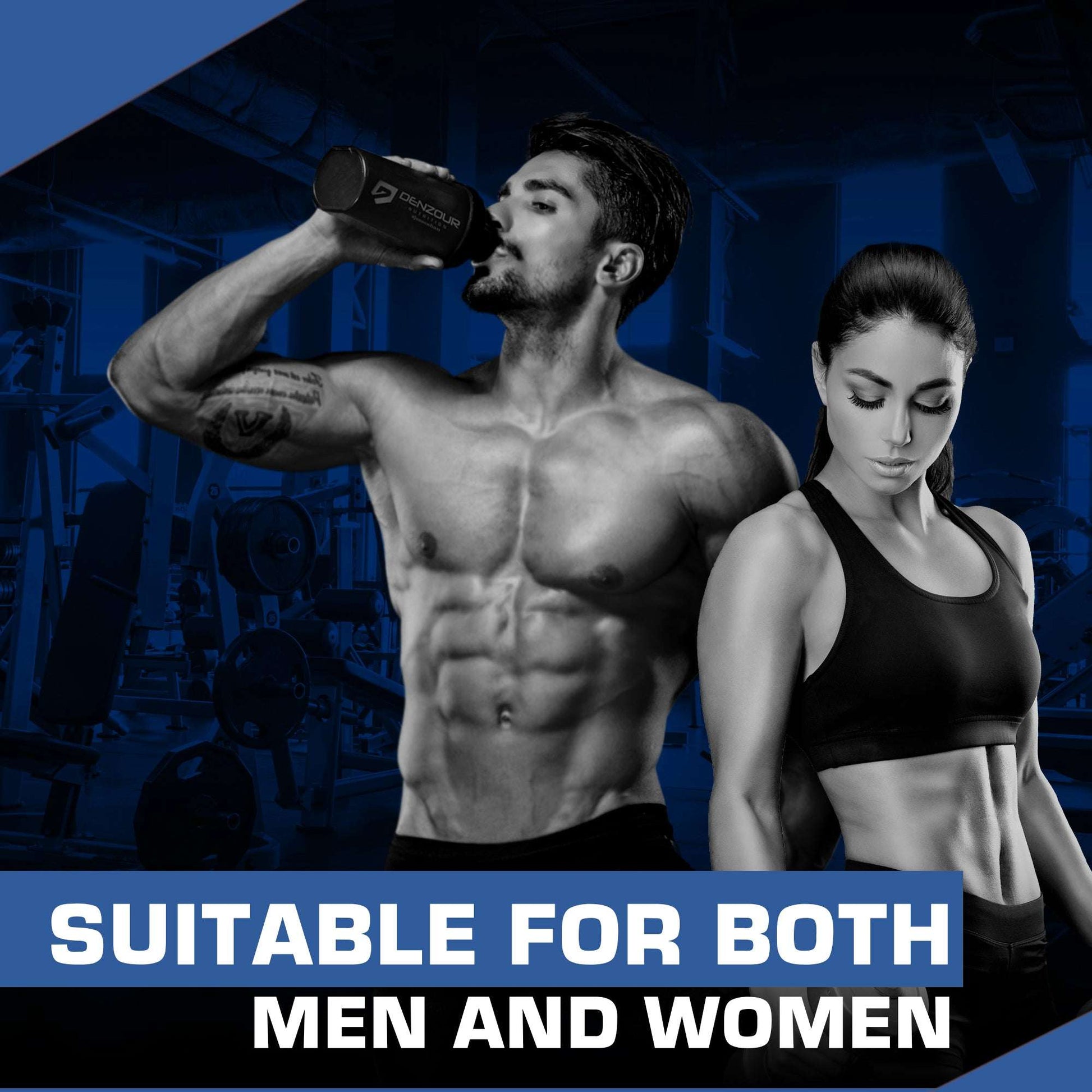 Denzour Alskar Pro Whey Protein Powder - 500g | Gluten Free & No Added Sugar