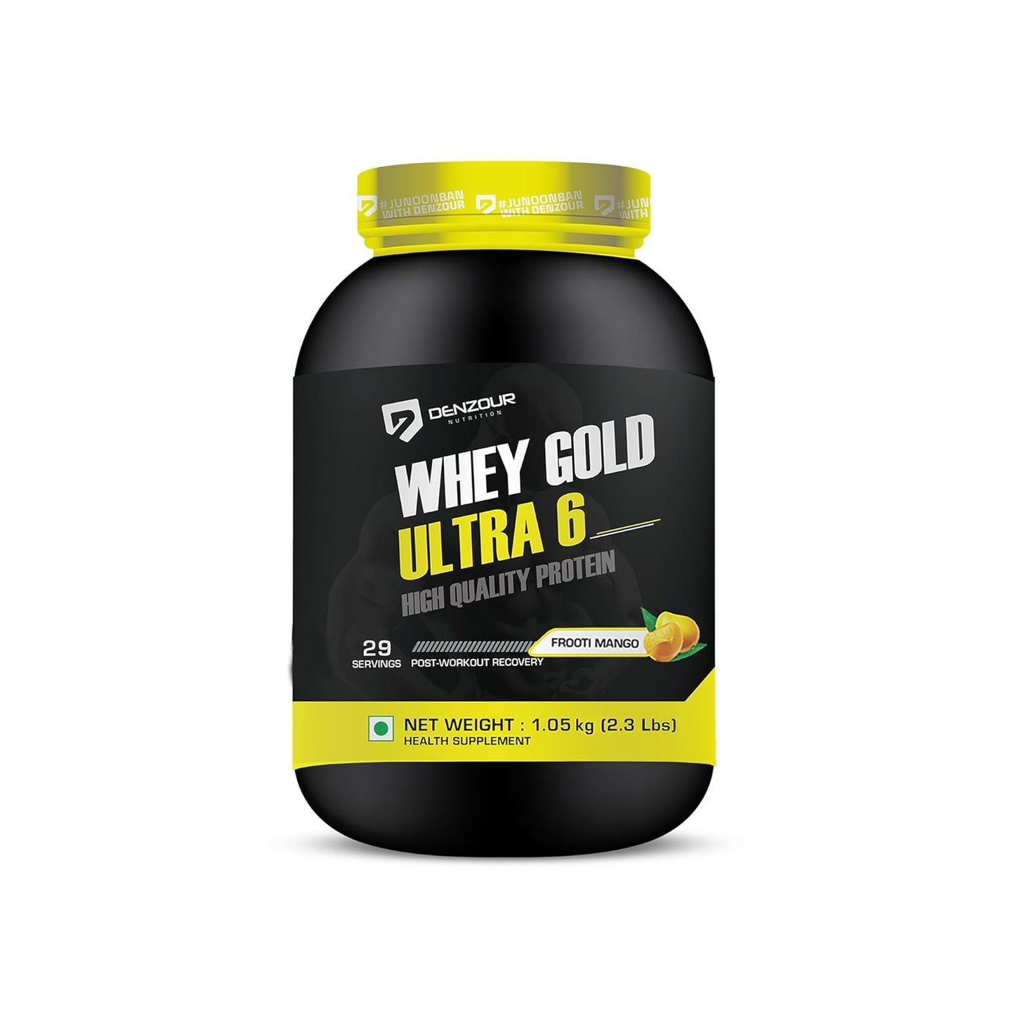 Denzour Whey Gold Ultra 6 Protein Powder | Perfect For Lean Gaining
