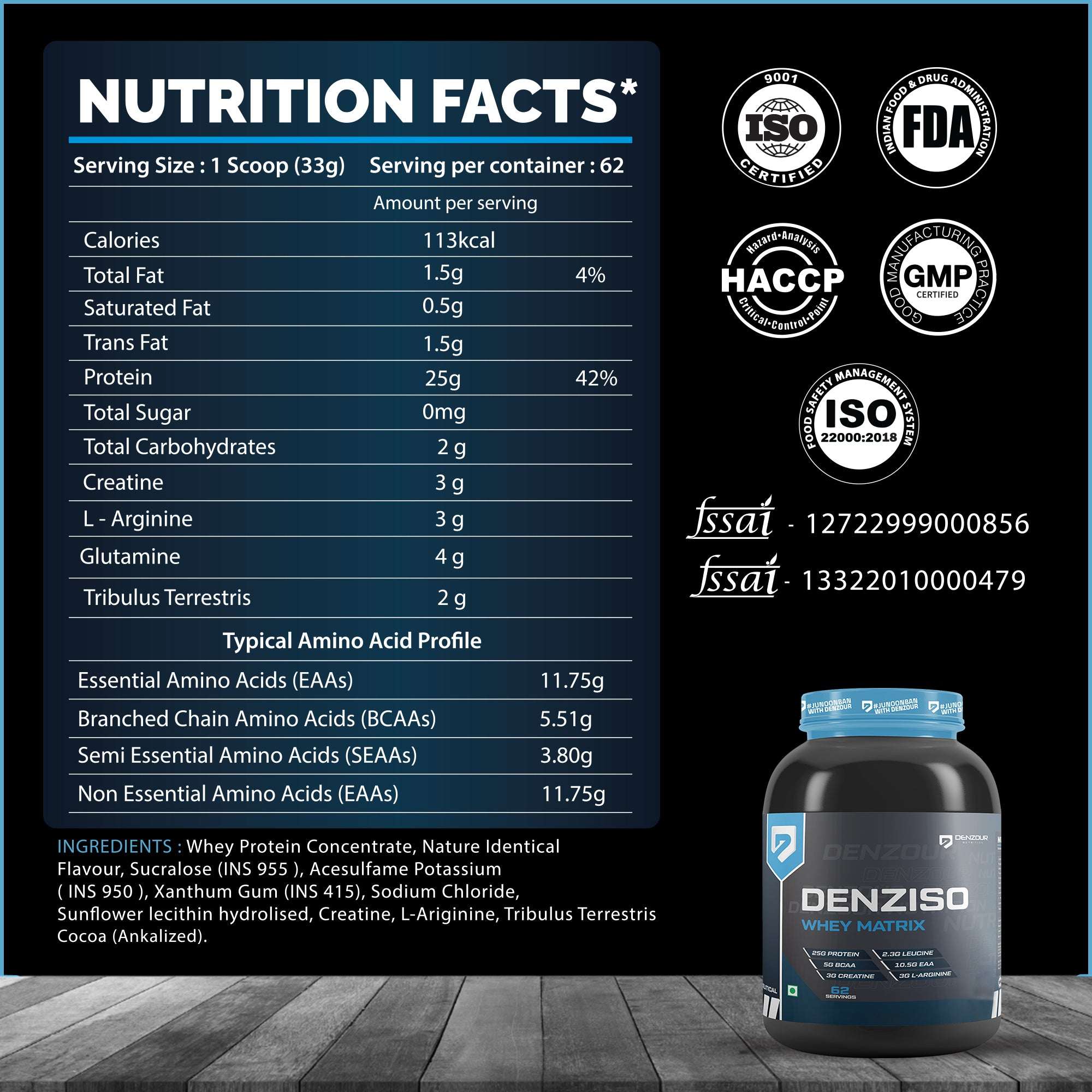 nutrition facts
