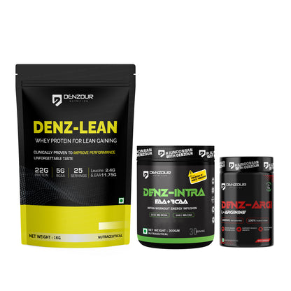 Denz Lean + Denz Intra BCAA +EAA(300G) + L Argnine