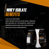 Denzour Nutrition Whey Isolate Protein Powder To Build Muscle-Mass & Lean Body