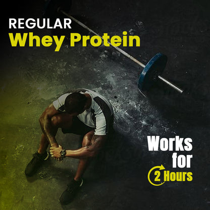 Denzour Whey Gold Ultra 6 High Quality Protein Powder | 1.05Kg & Enhanced Strength