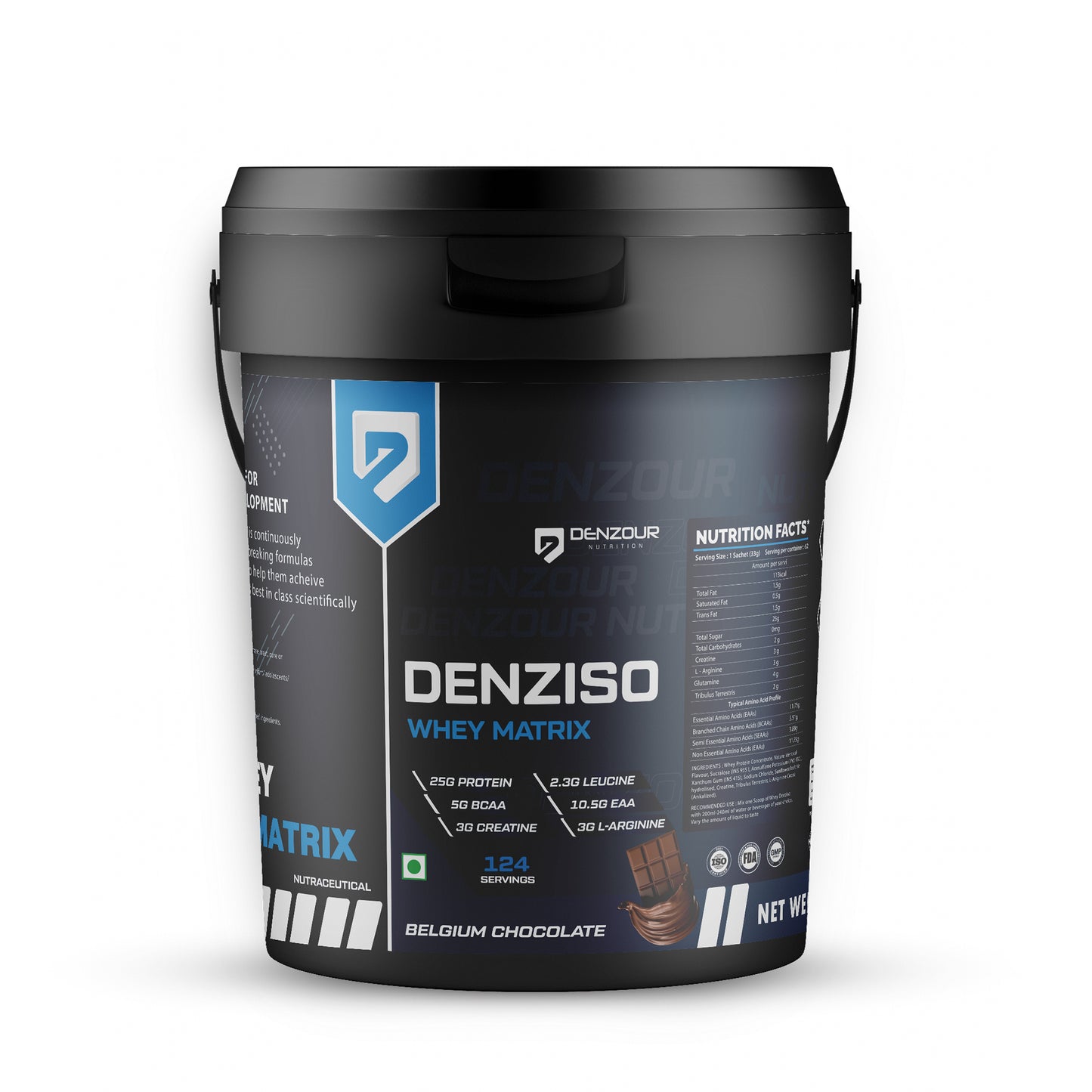 Denziso Whey Matrix Protein - 4Kg