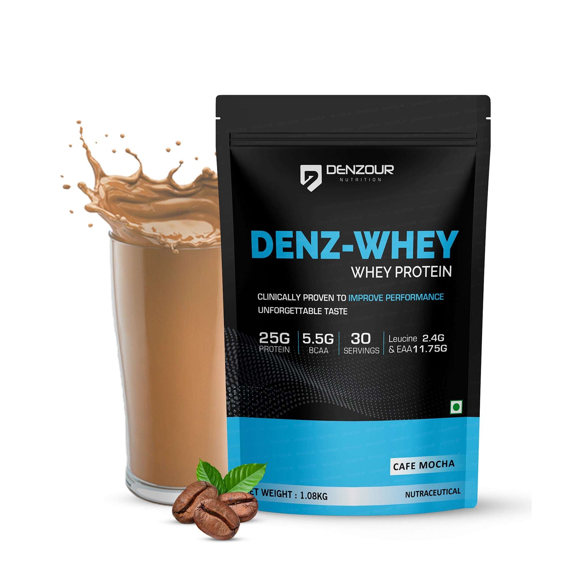 Denz-Whey Whey Protein Cafe Mocha Flavour