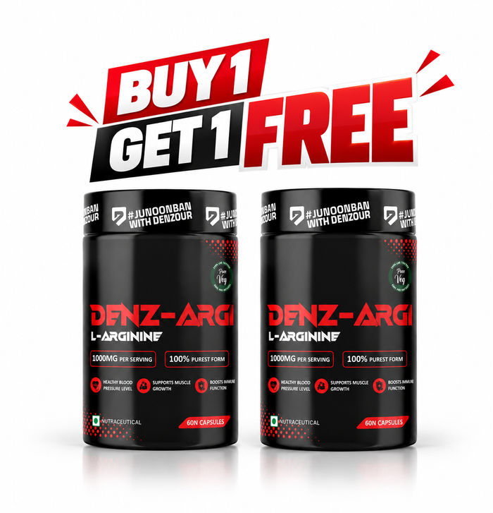Denzour L-Arginine Capsules 1000mg  | 60 Capsules
