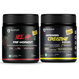 Micronised Creatine + BEE HP Pre Workout Powder